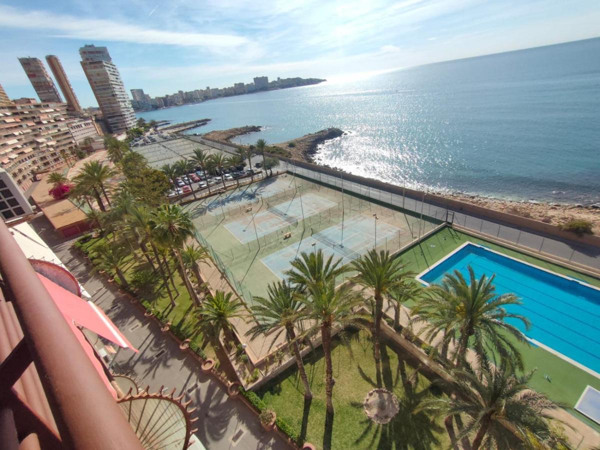 Very Lightful Apartment. Incredible Sea Views. Big Terrace, Swimming Pool. Ac. Very Close To Alicante City Center. Exterior foto