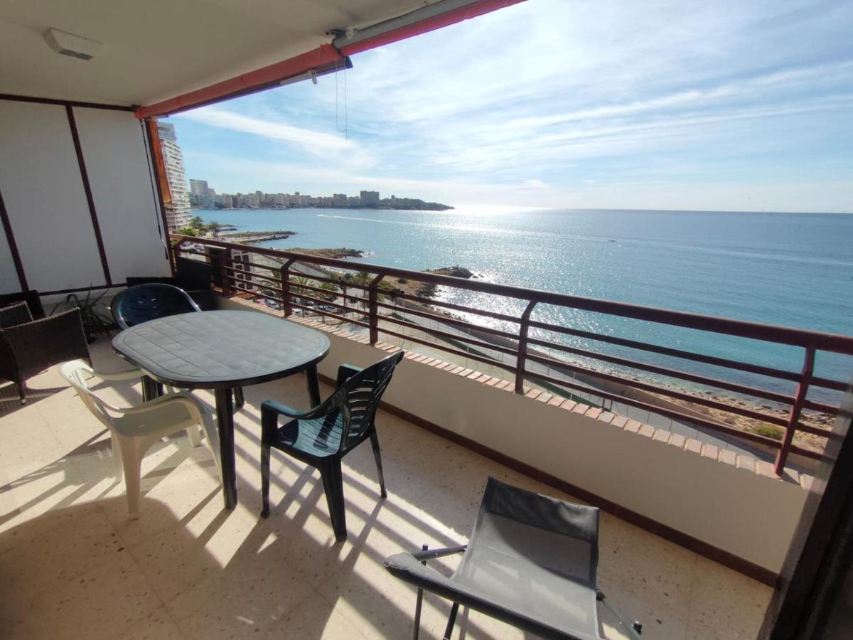 Very Lightful Apartment. Incredible Sea Views. Big Terrace, Swimming Pool. Ac. Very Close To Alicante City Center. Exterior foto